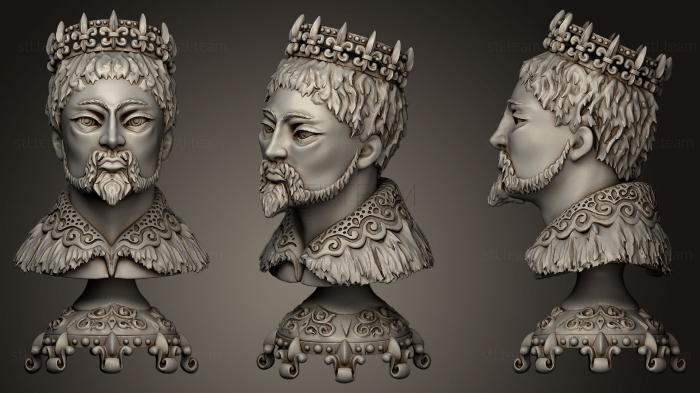 3D модель Шахматный король (STL)
